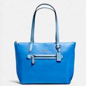 Coach Blue Taylor Tote No. M1681-58568 B91